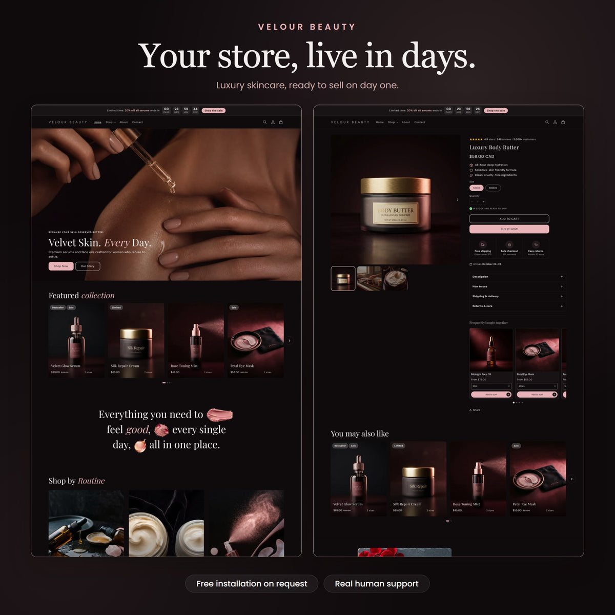 Velour Beauty Shopify theme - slide 11