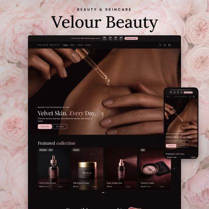 Velour Beauty Shopify theme - slide 1