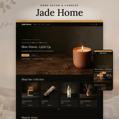 Jade Home Shopify theme - slide 1