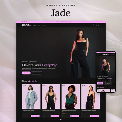 Jade Shopify theme - slide 1