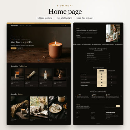 Jade Home Shopify theme - slide 2