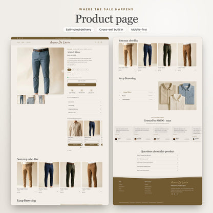 Avaro Shopify theme - slide 3