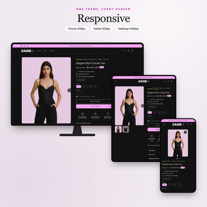 Jade Shopify theme - slide 4