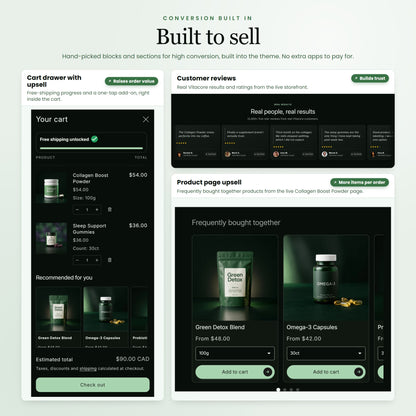 Vitacore Shopify theme - slide 5