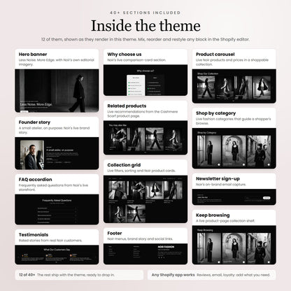 Noir Shopify theme - slide 6