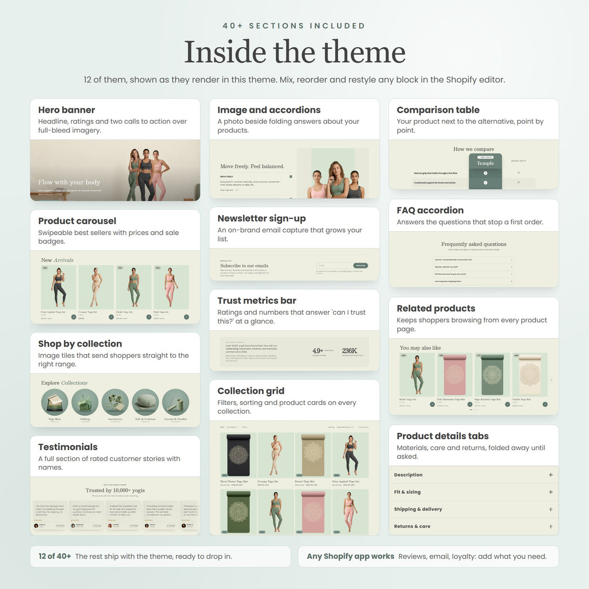Temple Shopify theme - slide 6