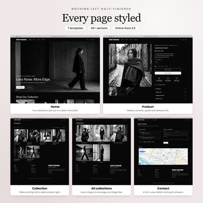 Noir Shopify theme - slide 7