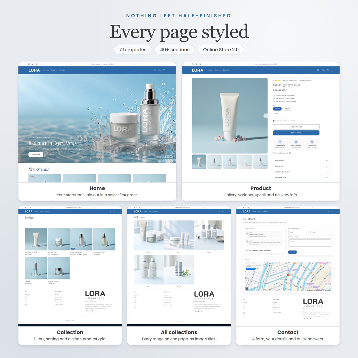 Lora Shopify theme - slide 7