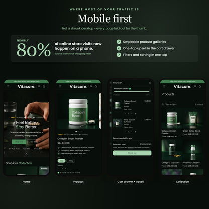 Vitacore Shopify theme - slide 8