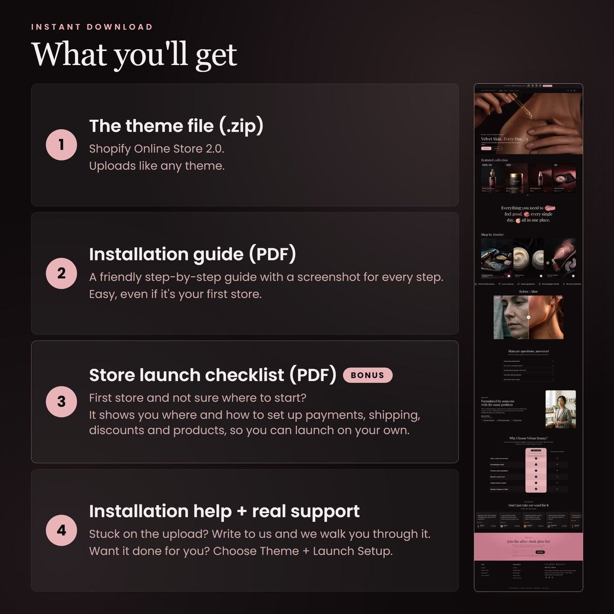Velour Beauty Shopify theme - slide 9