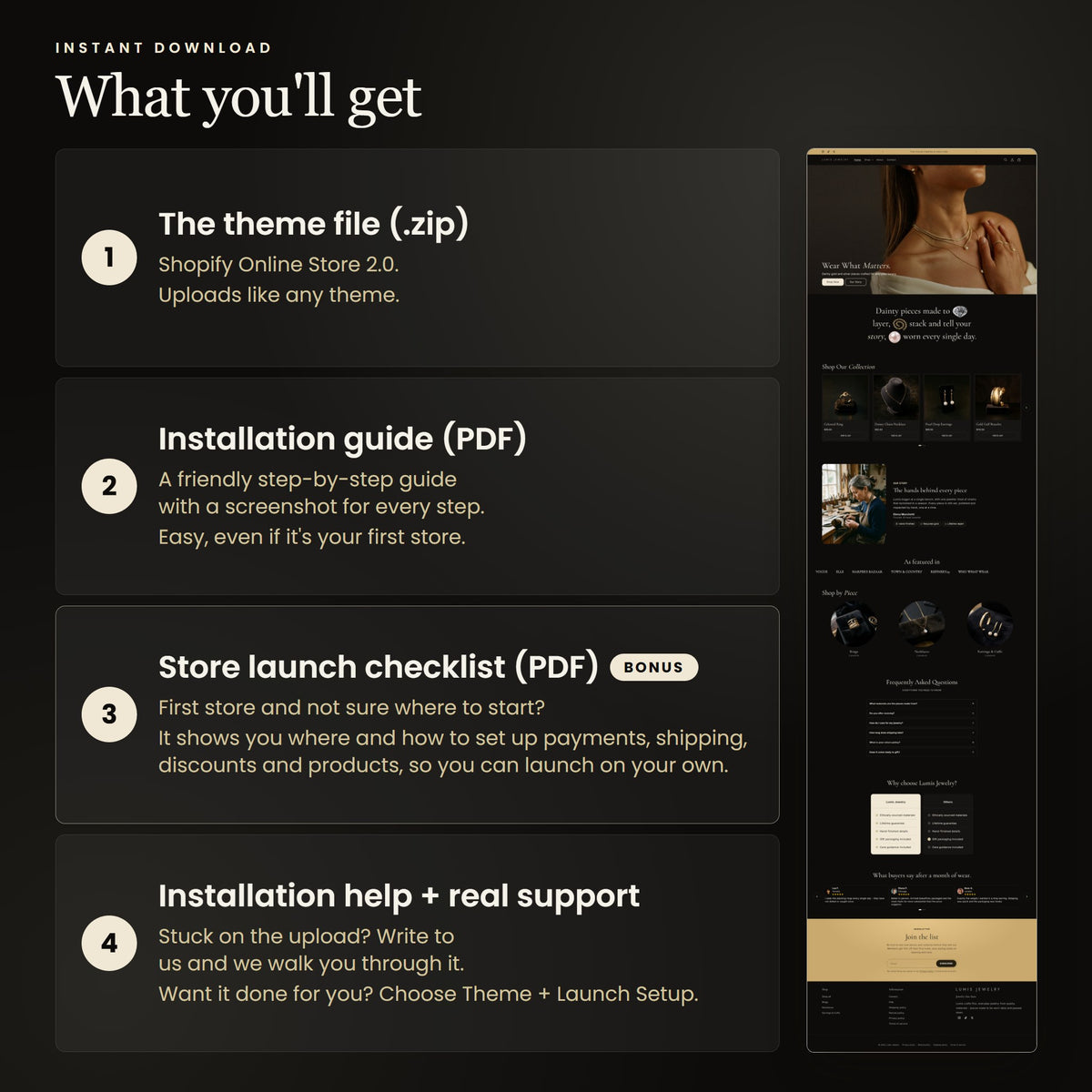 Lumis Shopify theme - slide 9