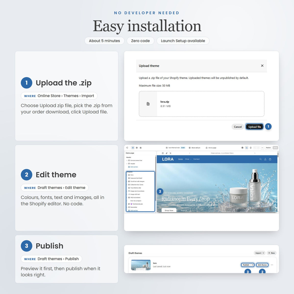 Lora Shopify theme - slide 10