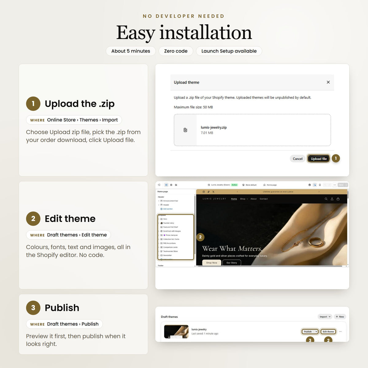 Lumis Shopify theme - slide 10
