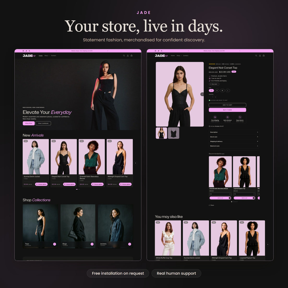 Jade Shopify theme - slide 11