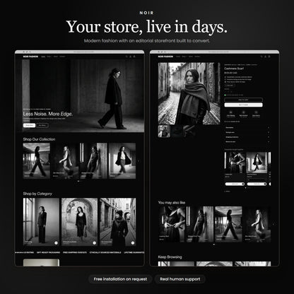 Noir Shopify theme - slide 11