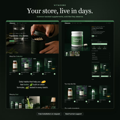 Vitacore Shopify theme - slide 11