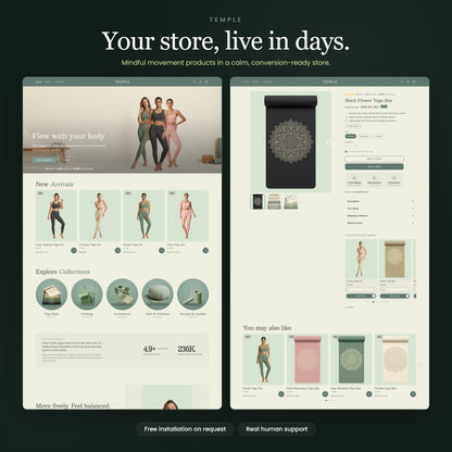Temple Shopify theme - slide 11