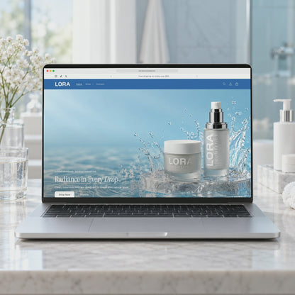 Lora Shopify theme - storefront scroll