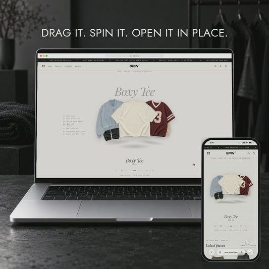 Spin Shopify theme - orbit walkthrough